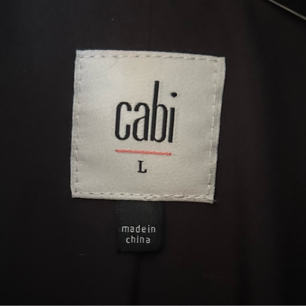 CAbi Leopard Print Coat in Tan and Black - Picture 6 of 6